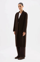 Nude Lucy Riley Wool Coat in Espresso