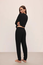 Eberjey Cozy Time Black Jogger Pant