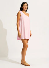 Seafolly One Shoulder Blossom Pink Mini Dress