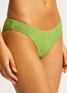 Seafolly Twisted Bralette Sage Bikini