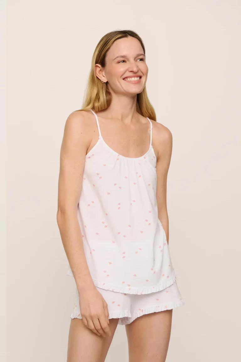 Eberjey Gisele Summer Daisy Cami & Shortie Short Set