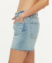 Socialite Raw Hem Denim Short