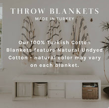 Turkish Cotton Blanket Double Stripe