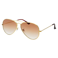 Freyrs Morgan Aviator Gold Sunglasses