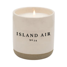 Island Air Stone Jar Candle