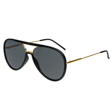 Shay Black Aviator Sunnies