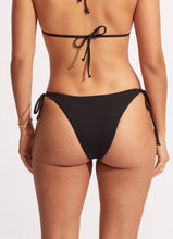 Seafolly Black Triangle Top & Tie Side Cheeky Bikini