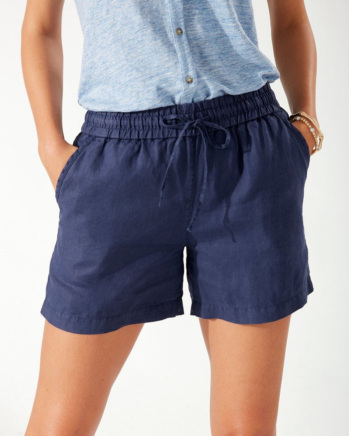 Tommy Bahama Navy Linen Short