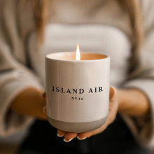 Island Air Stone Jar Candle