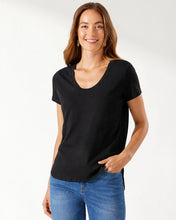 Tommy Bahama Short Sleeve Black Tee